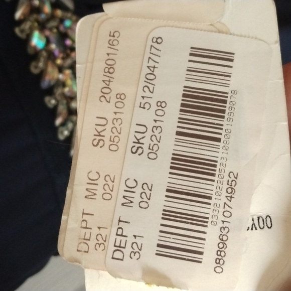 Midnight Doll Navy Blue Romper - Picture 7 of 8